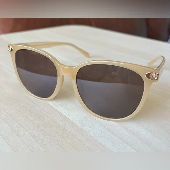 Coach Sunglasses in “Milky Tea” - Picture 2 of 4